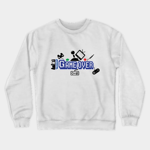 Gameover or Crewneck Sweatshirt by Harirastore